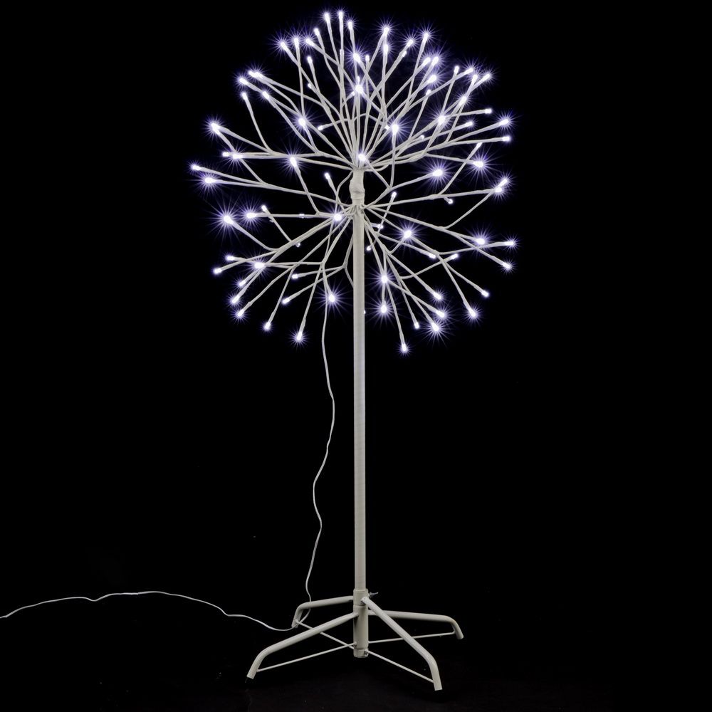 Δέντρο Topiary 90εκ. 96LED Λευκό
