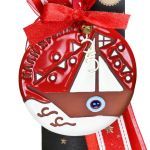 Γούρι Κεραμικό στολίδι-Καράβι  30εκ.