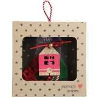 Γούρι Βαμβακερό στολίδι-Σπίτι κόκκινο Φωτογραφία από Γούρι Βαμβακερό στολίδι-Σπίτι κόκκινο