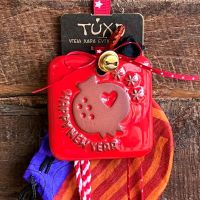 Γούρι Κεραμικό Ρόδι τετράγωνο Φωτογραφία από Γούρι Κεραμικό Ρόδι τετράγωνο