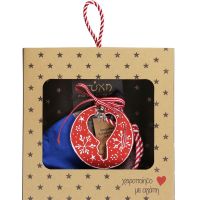 Φωτογραφία από Γούρι Ξύλο ζωγραφιστό-Κλειδί 18x17,5εκ. 