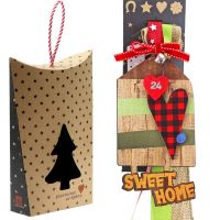 Γούρι Σπίτι μεγάλο καρδιά καρό -Sweet home Φωτογραφία από Γούρι Σπίτι μεγάλο καρδιά καρό -Sweet home