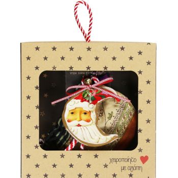 Γούρι Στολίδι μεταλλικό-Φεγγάρι 18x17,5εκ.