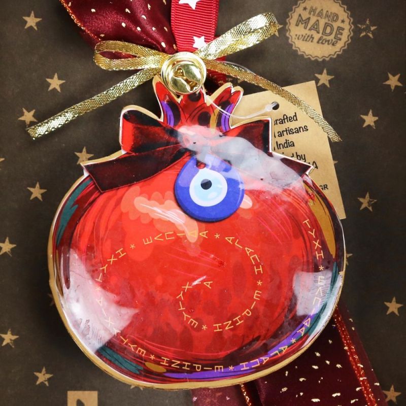 Γούρι Ρόδι με Μάτι - μέταλλο Φωτογραφία από Γούρι Ρόδι με Μάτι - μέταλλο