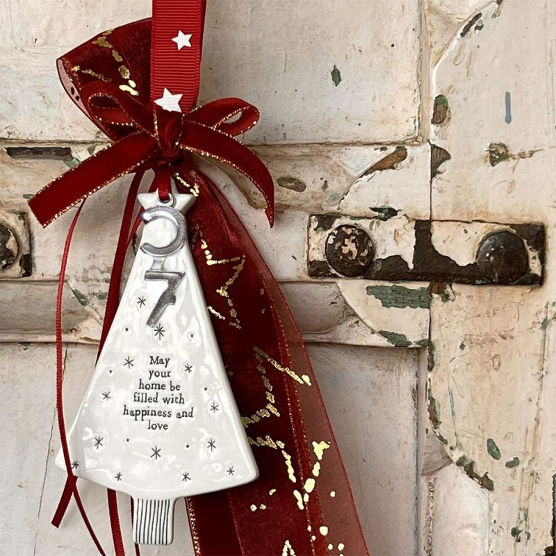 Γούρι Πορσελάνινο δέντρο-Merry Christmas Φωτογραφία από Γούρι Πορσελάνινο δέντρο-Merry Christmas