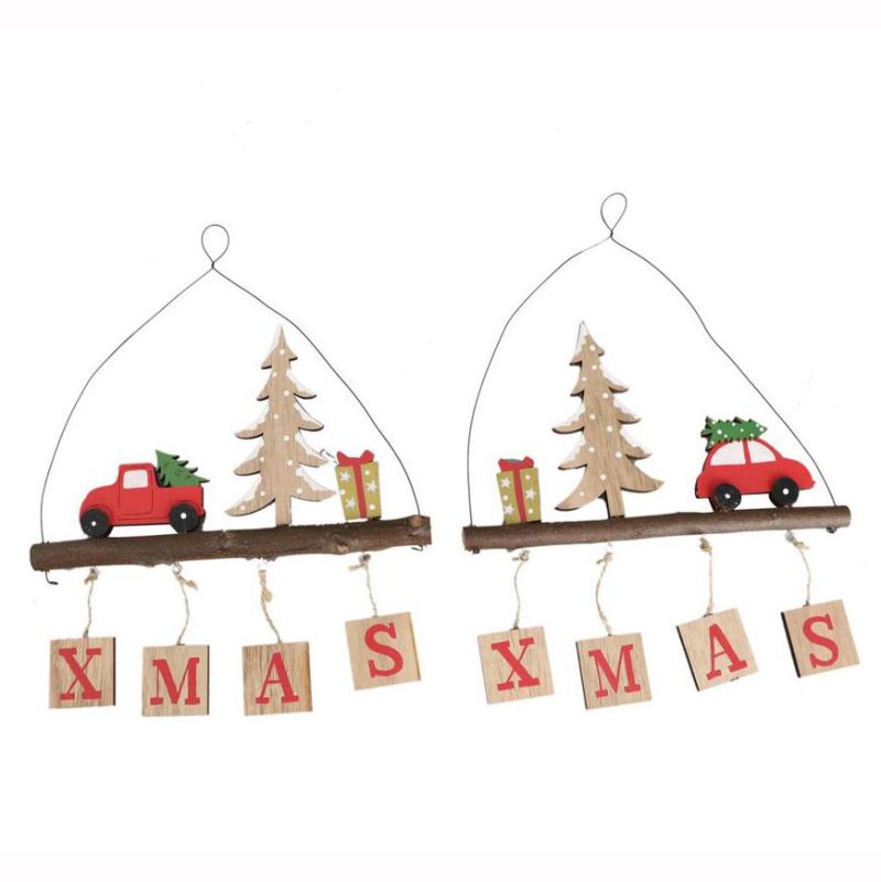 Φωτογραφία από Κρεμαστό XMAS αυτοκίνητο 30εκ.(2σχ.)