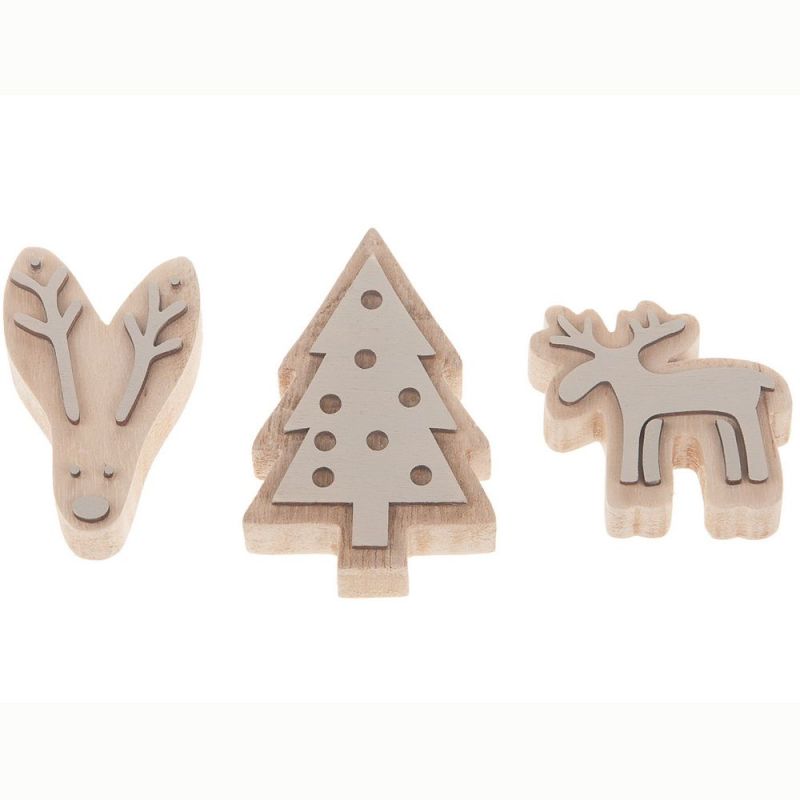 Φωτογραφία από Διακοσμητικές σφραγίδες Xmas (Σετ/3)