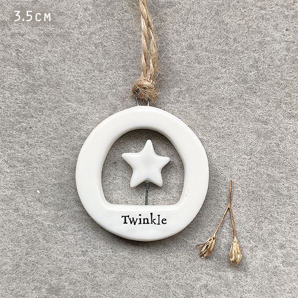 Φωτογραφία από Πορσελάνινος κύκλος 3,5εκ.-Twinkle
